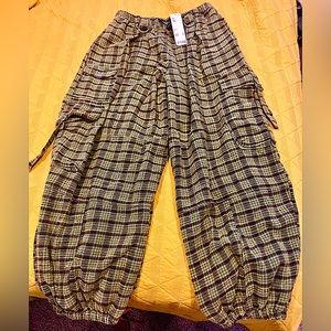 Urban Outfitters Plaid Cargo Pants